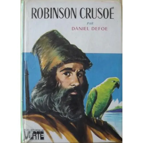 Daniel Defoe: Robinson Crusoé (French language, Hachette Jeunesse)