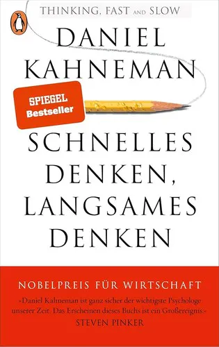 Daniel Kahneman: Schnelles Denken, Langsames Denken (German language, 2012, Penguin Verlag)