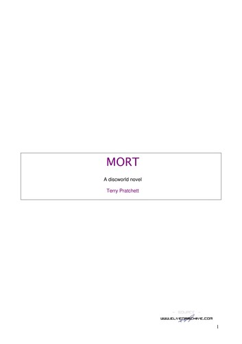 Terry Pratchett: Mort (Paperback, 2001, HarperTorch)