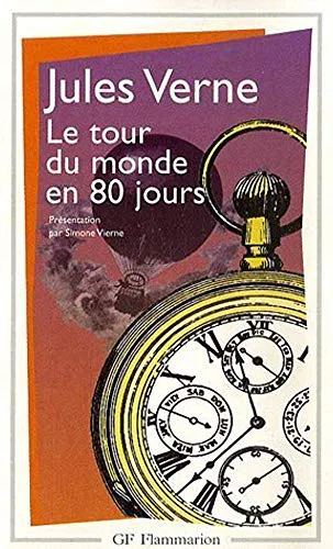 Jules Verne: Le tour du monde en quatre-vingts jours (French language, 1990, Flammarion)