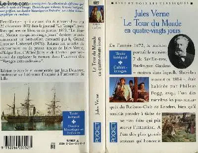 Jules Verne: Le Tour du monde en quatre-vingts jours (French language, 1990, Presses Pocket)