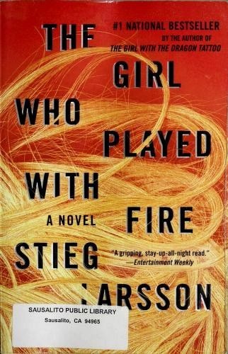 Stieg Larsson: The Girl Who Played with Fire (2010, Vintage Crime/Black Lizard)