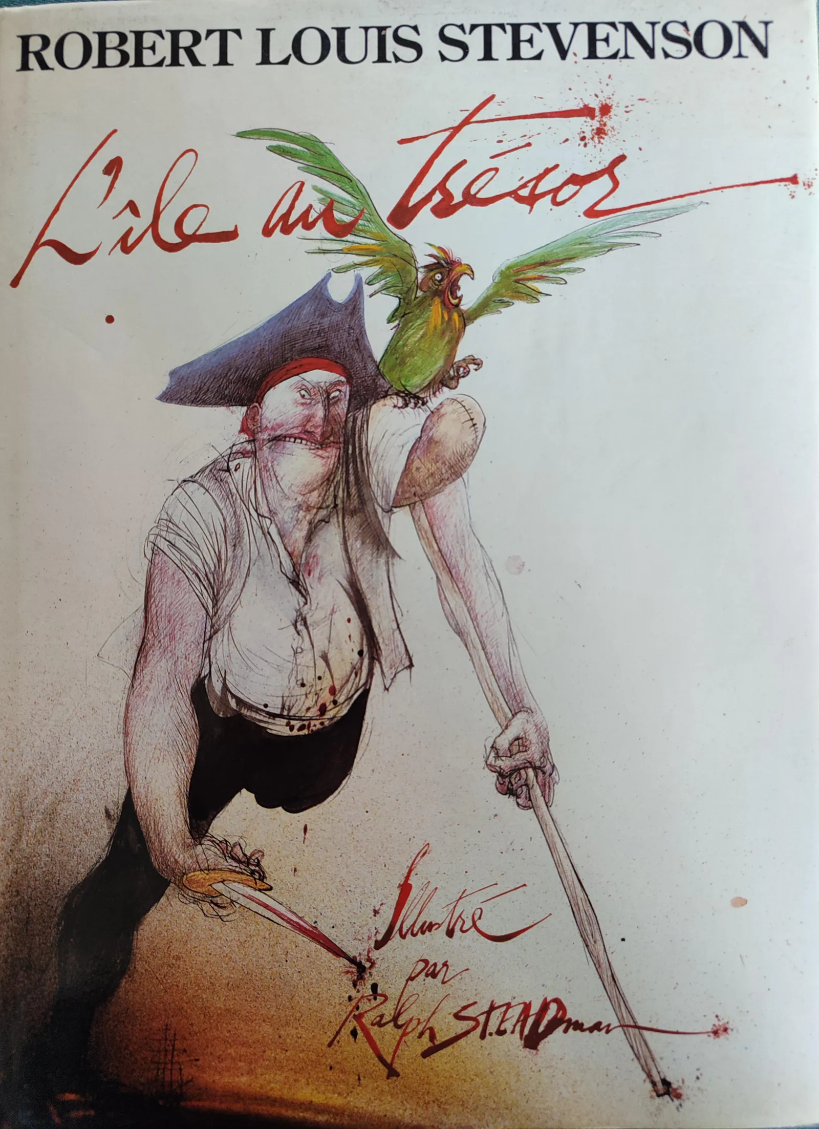Robert Louis Stevenson: L'Île au trésor (French language, 1985, Éditions Aubier-Montaigne)