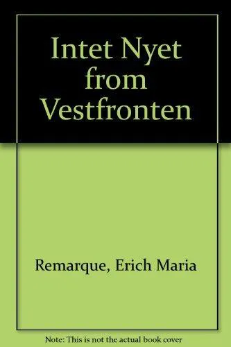 Erich Maria Remarque: Intet nytt fra vestfronten (Norwegian language, 1995)