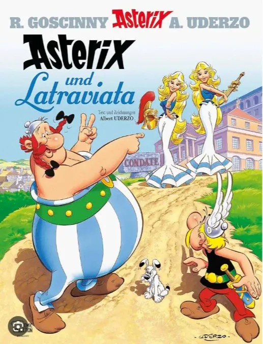 Albert Uderzo: Astérix et Latraviata (French language, 2001, Editions Albert René)