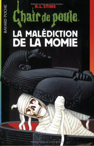 R. L. Stine: La malédiction de la momie (French language, 2008)