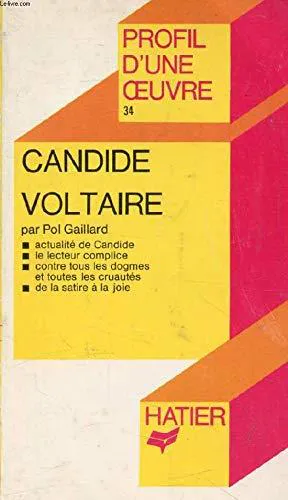 Voltaire, Francois M. Voltaire, Philip Littell, William Fleming, Jack Davenport: Candide (French language, 1984, Hatier)