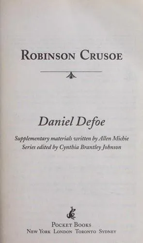 Daniel Defoe: Robinson Crusoe (2009, Simon & Schuster)